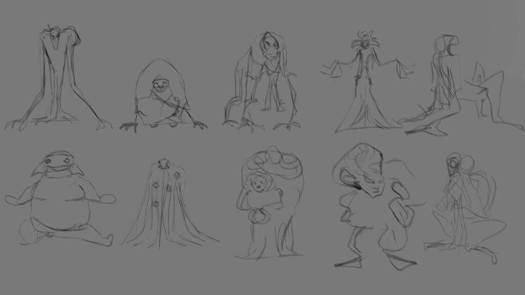 Thumbnails sketches Thumbnails sketches