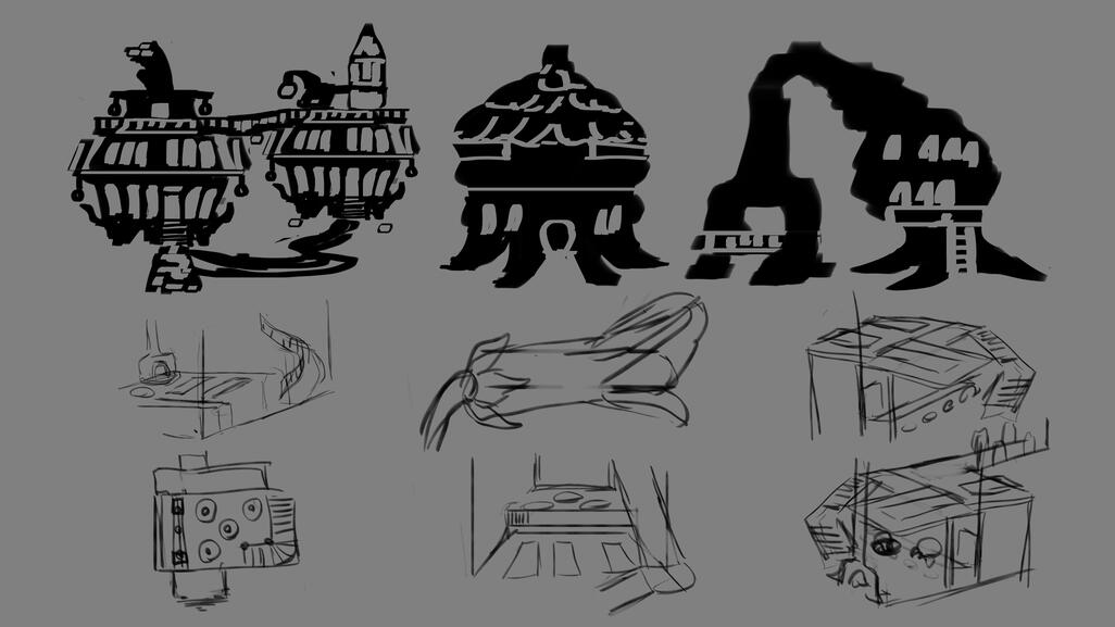 Thumbnails sketches Thumbnails sketches