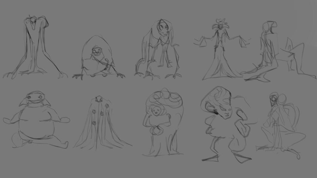 Thumbnails sketches Thumbnails sketches