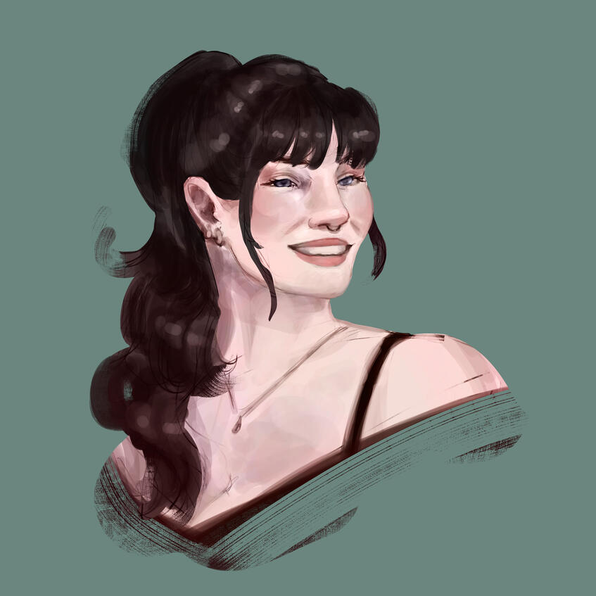 Portrait of Alayna Magill Self Portrait 2025